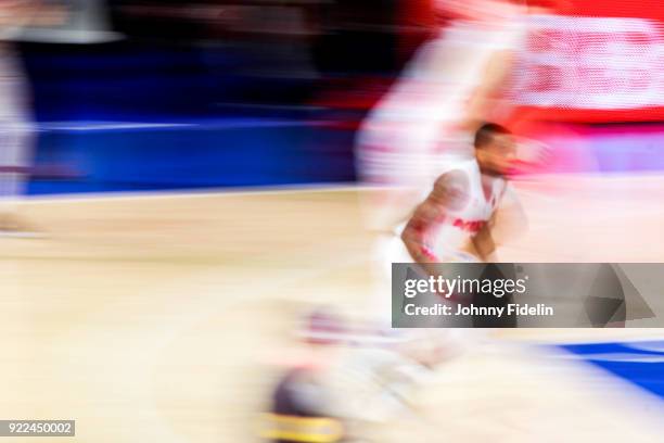 Cooper of Monaco during the Final Leaders Cup match between Le Mans and Monaco at Disneyland Resort Paris on February 18, 2018 in Paris, France.