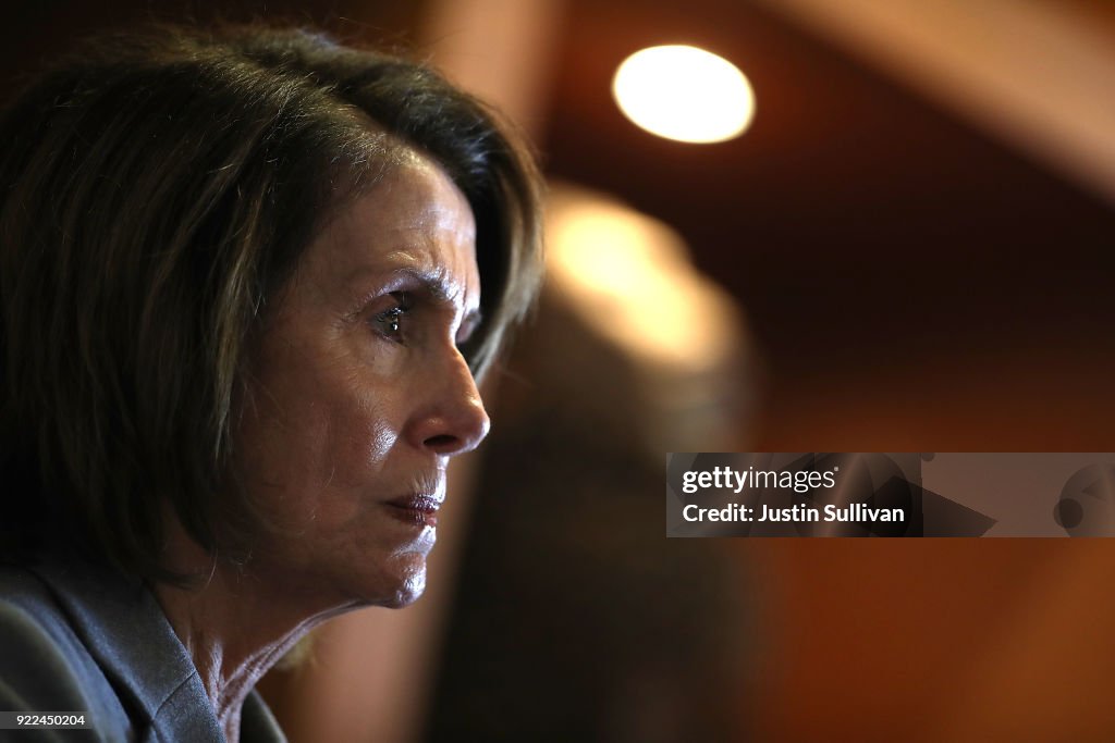 House Minority Leader Nancy Pelosi (D-CA) Discusses The Consequences Of The Tax Cuts And Jobs Act