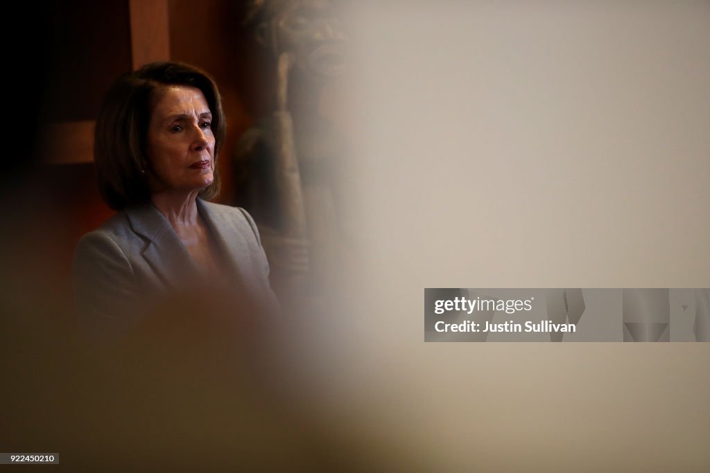 House Minority Leader Nancy Pelosi (D-CA) Discusses The Consequences Of The Tax Cuts And Jobs Act
