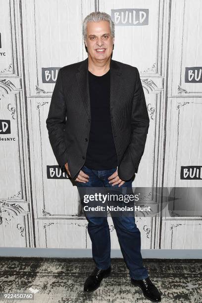 Chef Eric Ripert attends Build Series to discuss Cayman Cookout at Build Studio on February 21, 2018 in New York City.