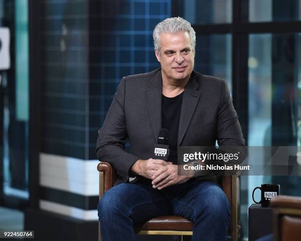 Chef Eric Ripert attends Build Series to discuss Cayman Cookout at Build Studio on February 21, 2018 in New York City.