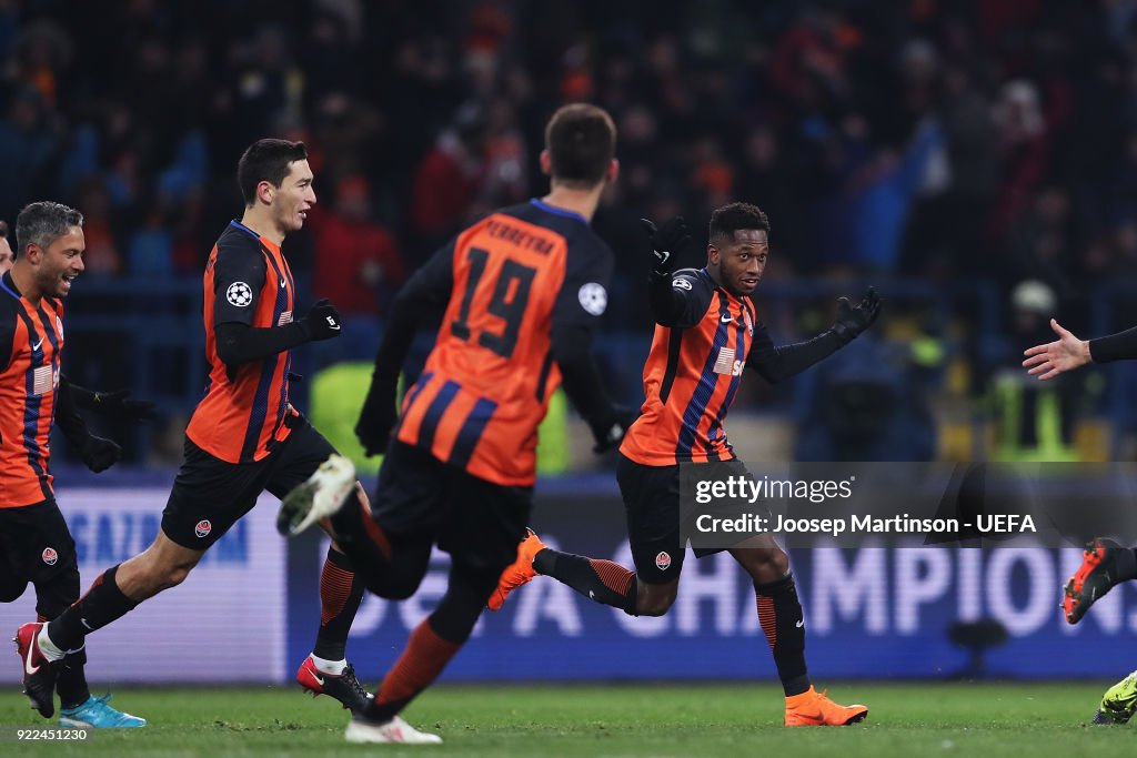 Shakhtar Donetsk v AS Roma - UEFA Champions League Round of 16: First Leg