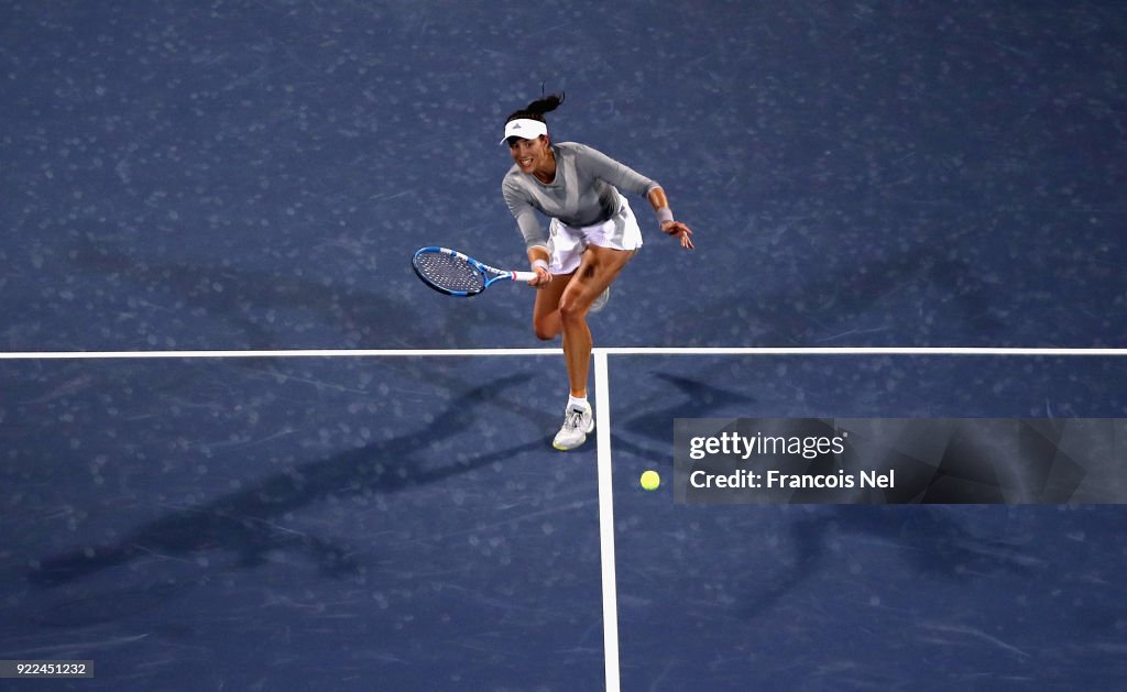 WTA Dubai Duty Free Tennis  Championship - Day Three