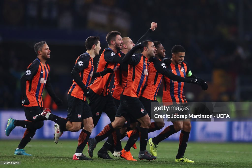 Shakhtar Donetsk v AS Roma - UEFA Champions League Round of 16: First Leg
