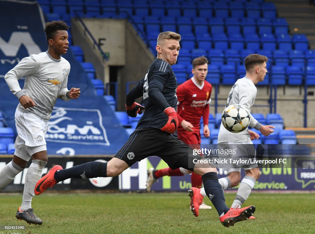 Liverpool v Manchester United: UEFA Youth League