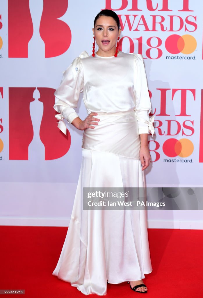 Brit Awards 2018 - Arrivals - London