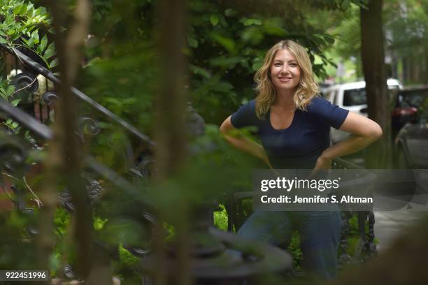 Actress Ari Graynor is photographed for Boston Globe on May 23, 2017 in New York City.