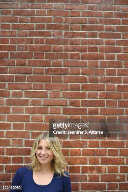 Actress Ari Graynor is photographed for Boston Globe on May 23, 2017 in New York City.