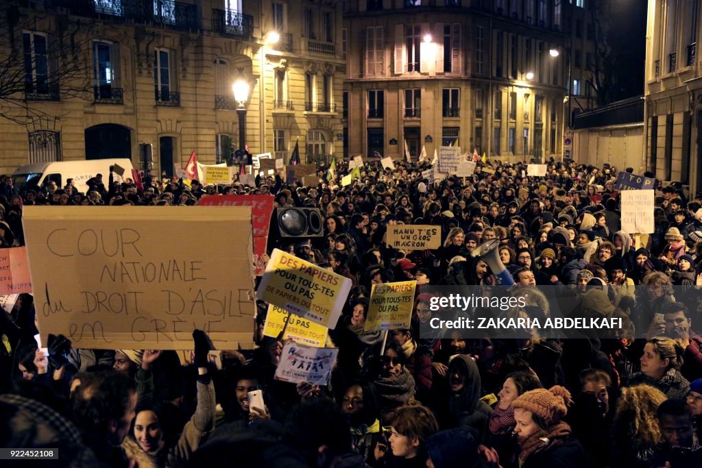 FRANCE-POLITICS-IMMIGRATION-DEMO