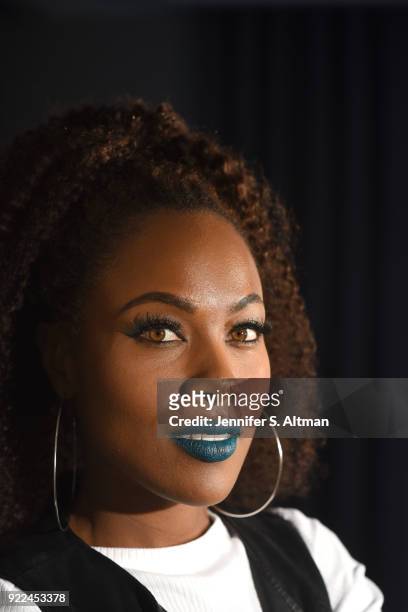 Actress DeWanda Wise is photographed for Los Angeles Times on November 10, 2017 in New York City.