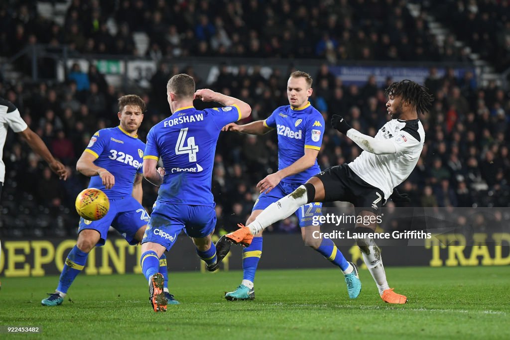 Derby County v Leeds United - Sky Bet Championship