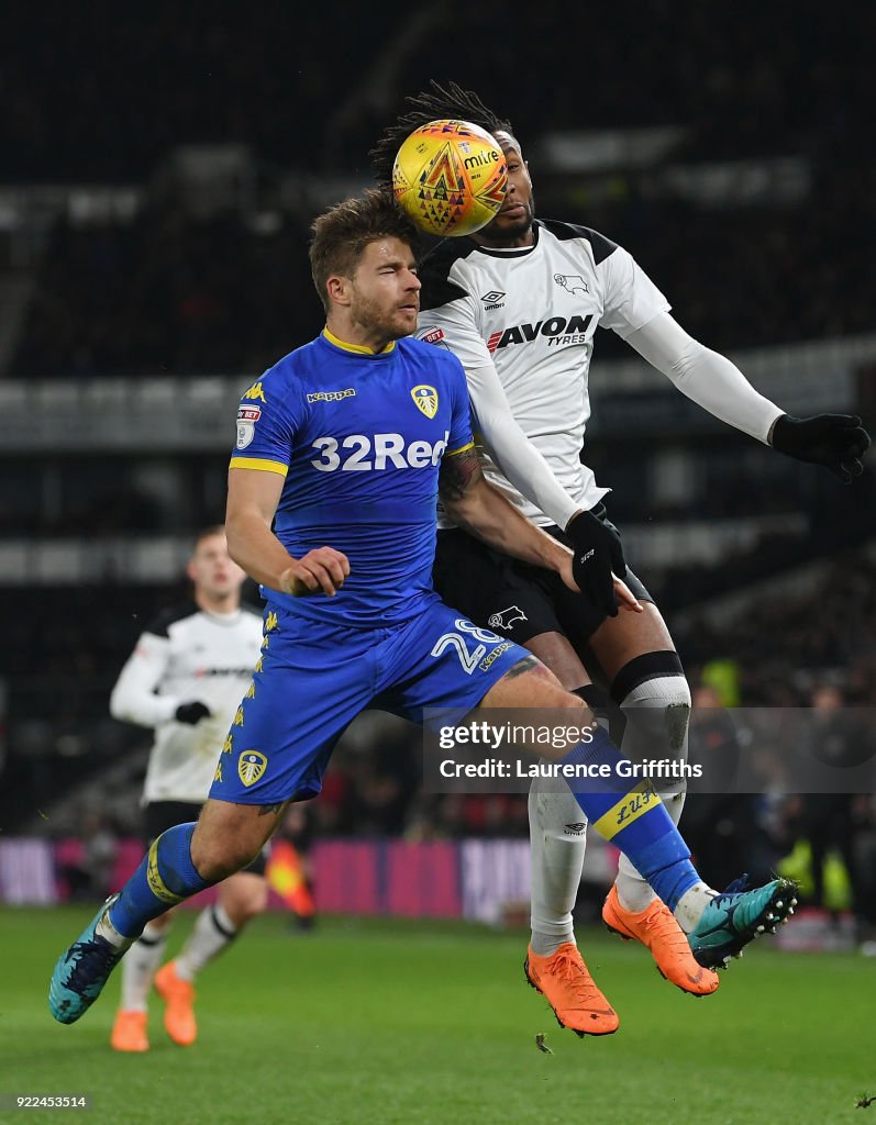 Derby County v Leeds United - Sky Bet Championship