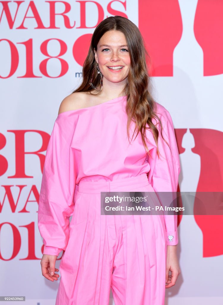 Brit Awards 2018 - Arrivals - London