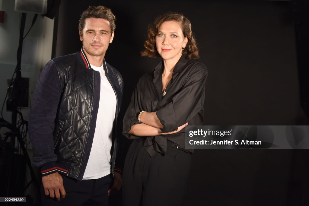 Maggie Gyllenhaal and James Franco, USA Today, September 8, 2017