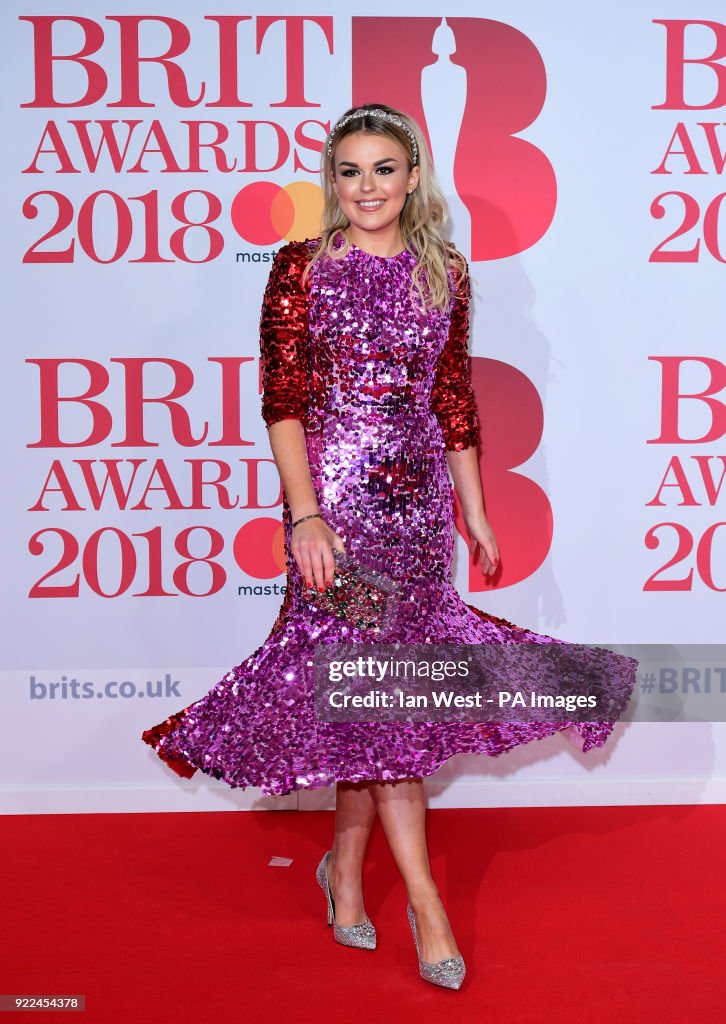 Brit Awards 2018 - Arrivals - London