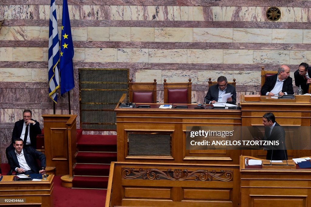 GREECE-POLITICS-PARLIAMENT-PHARMACEUTICAL-INVESTIGATION