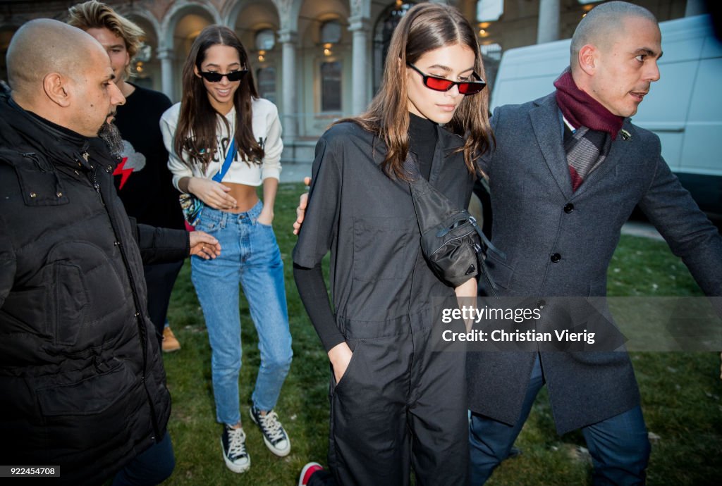 Street Style: February 21 - Milan Fashion Week Fall/Winter 2018/19