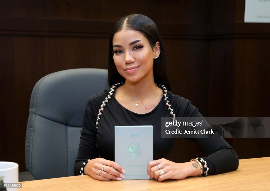 Jhene Aiko 2 Fish Poetry Book Signing at Barnes and Noble