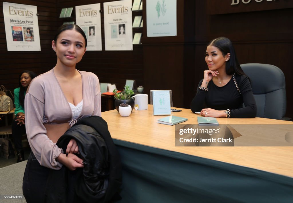 Jhene Aiko 2 Fish Poetry Book Signing at Barnes and Noble