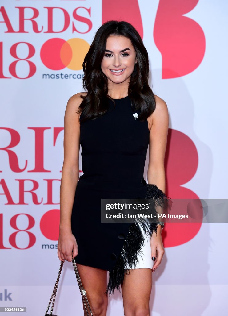 Brit Awards 2018 - Arrivals - London