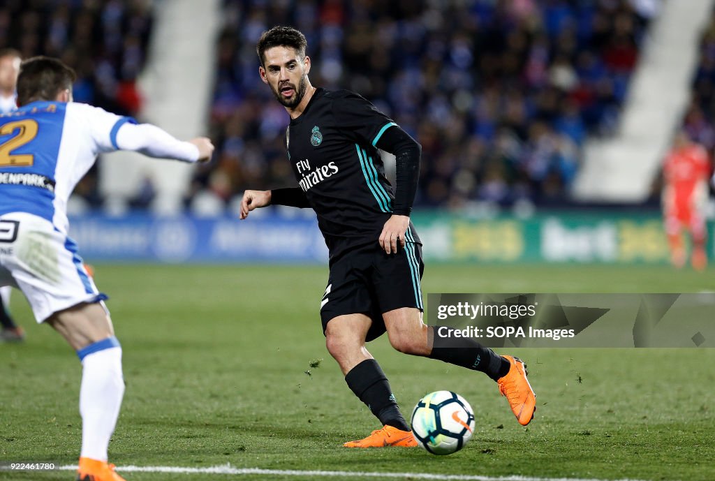 Isco (Real Madrid) during the La Liga Santander  match...