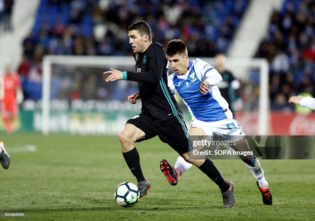 Kovacic (Real Madrid) in action during the match between...