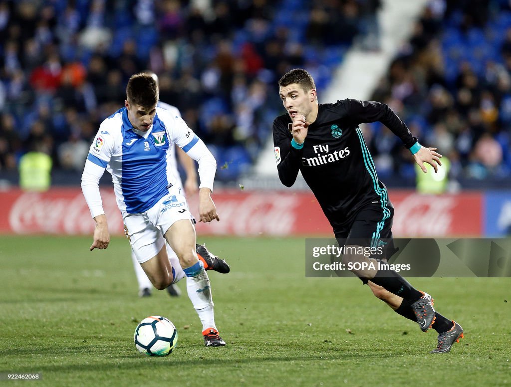 Kovacic (Real Madrid) in action during the match between...