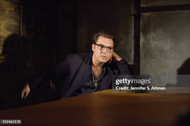 Director Joe Wright is photographed for Los Angeles Times on October 11, 2017 in New York City.