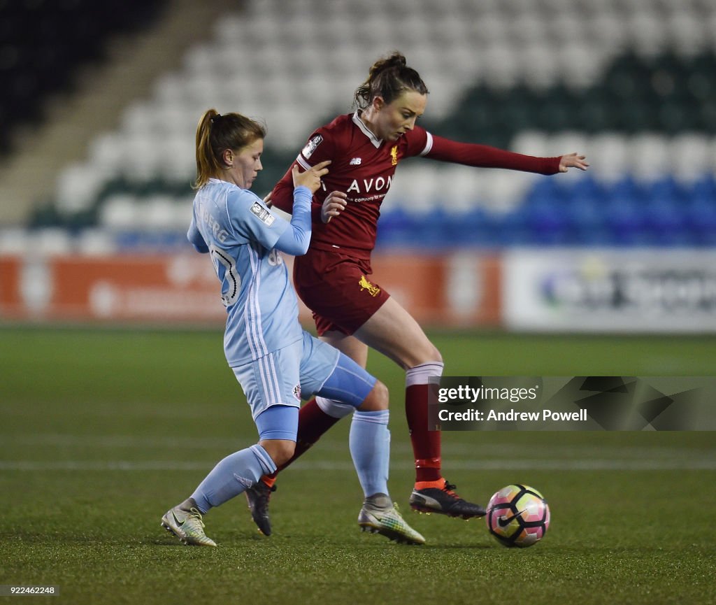 Liverpool Ladies v Sunderland Ladies: FA WSL 1