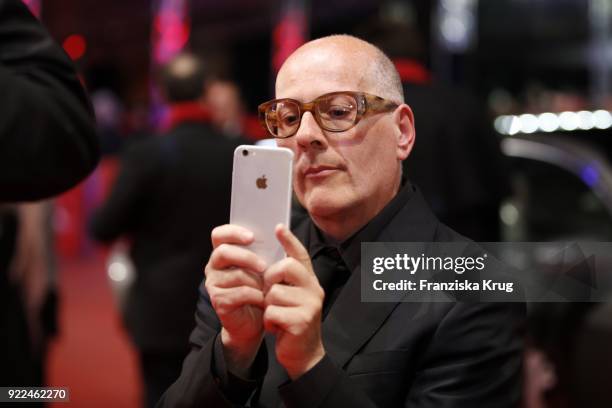 Jonathan Bernstein attends the 'Unsane' premiere during the 68th Berlinale International Film Festival Berlin at Berlinale Palast on February 21,...