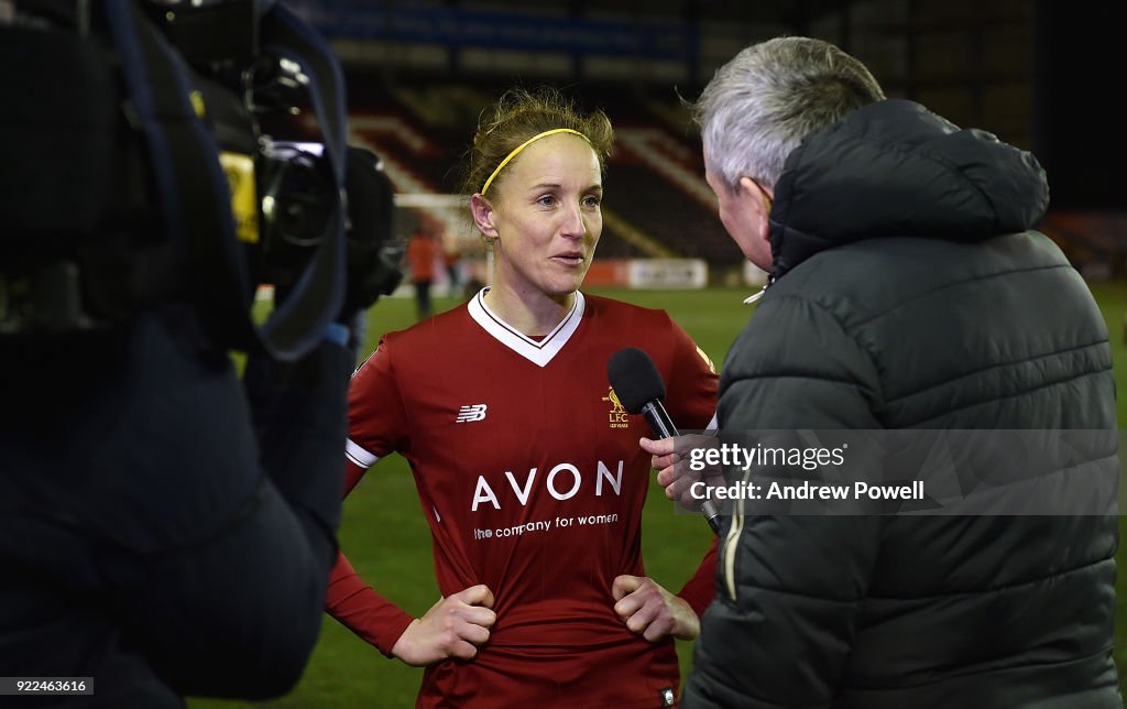 Liverpool Ladies v Sunderland Ladies: FA WSL 1