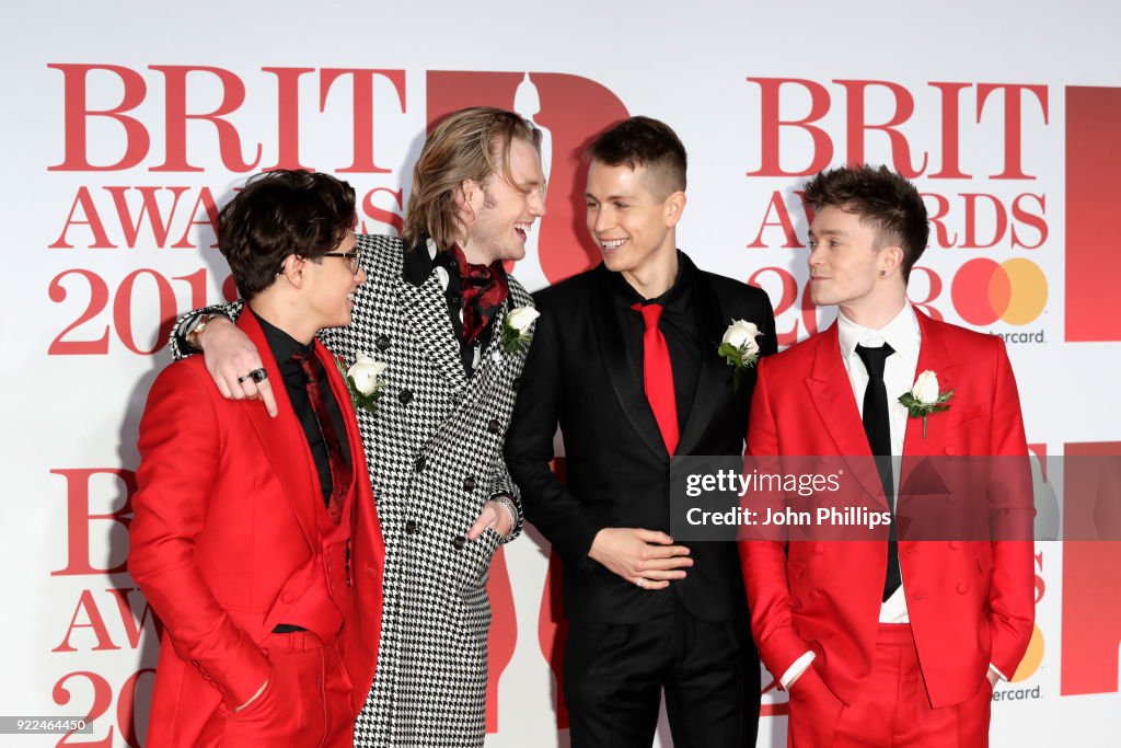 The BRIT Awards 2018 - Red Carpet Arrivals