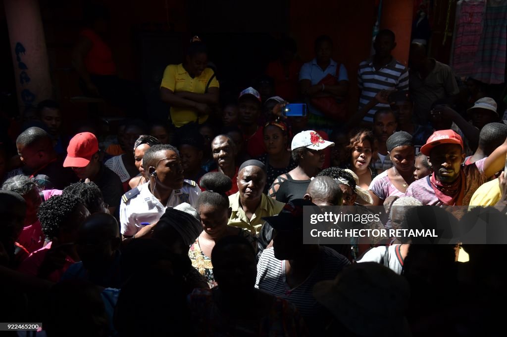 HAITI-MARKET-FIRE