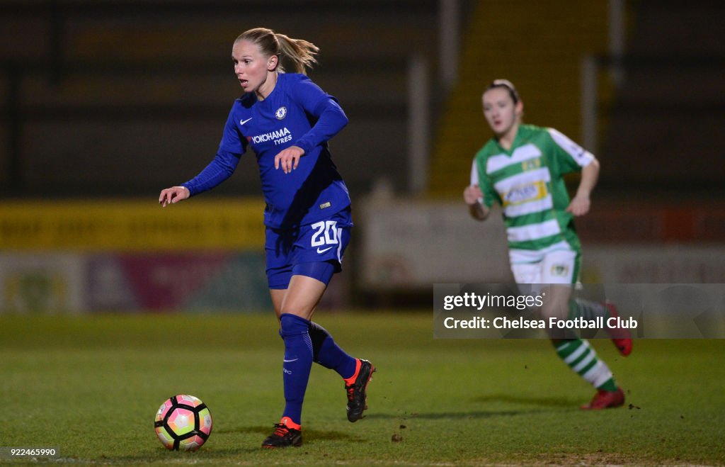 Yeovil Town Ladies v Chelsea Ladies: WSL