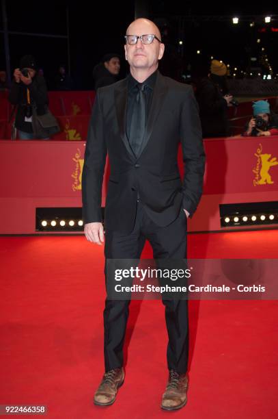 Director Steven Soderbergh attends the 'Unsane' premiere during the 68th Berlinale International Film Festival Berlin at Berlinale Palast on February...