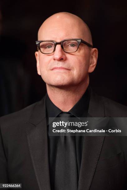 Director Steven Soderbergh attends the 'Unsane' premiere during the 68th Berlinale International Film Festival Berlin at Berlinale Palast on February...