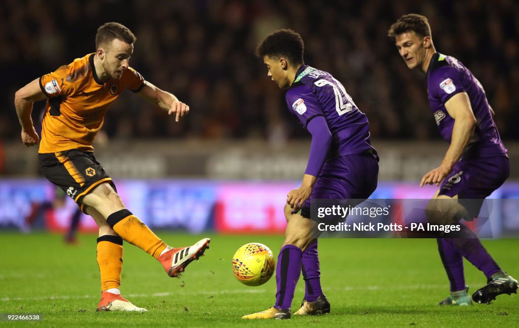 Wolverhampton Wanderers v Norwich City - Sky Bet Championship - Molineux