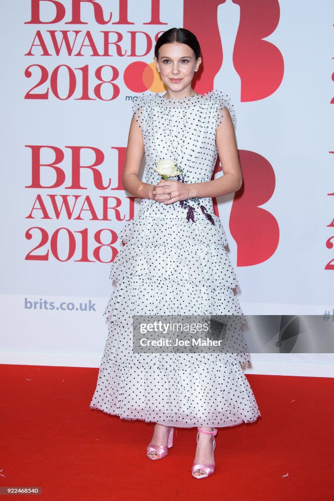 The BRIT Awards 2018 - Red Carpet Arrivals