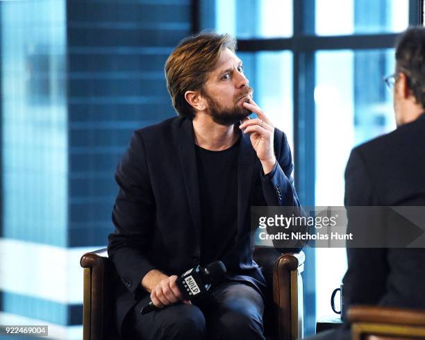 Director Ruben Ostlund attends the Build Series to discuss 'The Square' at Build Studio on February 21, 2018 in New York City.