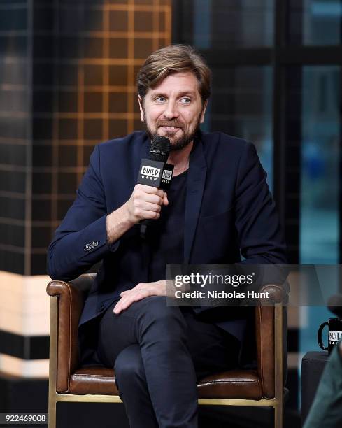 Director Ruben Ostlund attends the Build Series to discuss 'The Square' at Build Studio on February 21, 2018 in New York City.