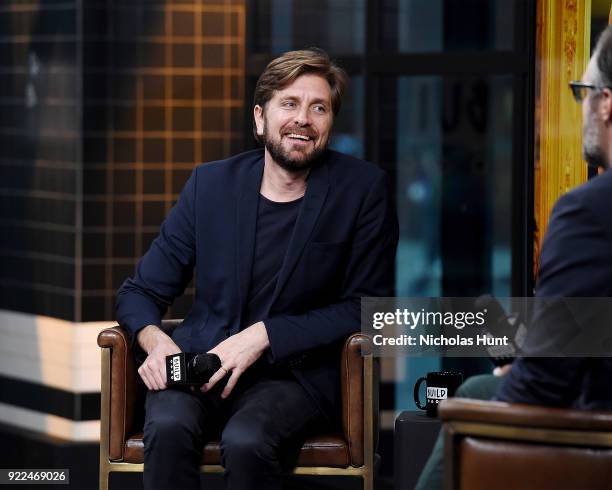 Director Ruben Ostlund attends the Build Series to discuss 'The Square' at Build Studio on February 21, 2018 in New York City.