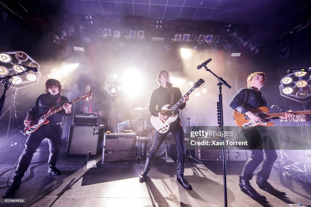 Mando Diao Perform in Concert in Barcelona