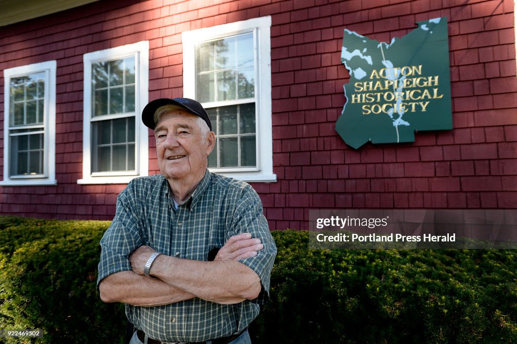 Dick Neal who helped fight the 1947 Maine fires as a teenager.