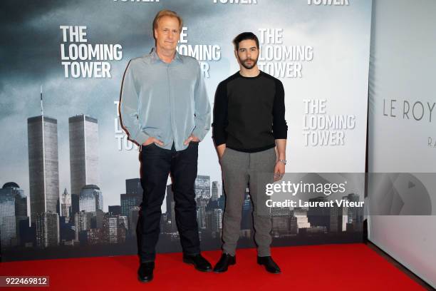 Actors Jeff Daniels and Tahar Rahim attend "The Looming Tower" Special Screening, The New Series broadcasted on Amazon Prime Video at Hotel Royal...