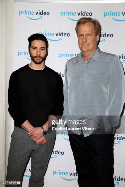 Actors Tahar Rahim and Jeff Daniels attend "The Looming Tower" Special Screening, The New Series broadcasted on Amazon Prime Video at Hotel Royal...