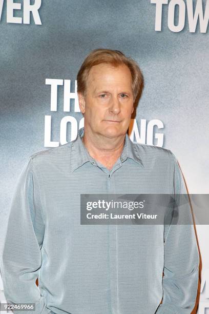 Actor Jeff Daniels attends "The Looming Tower" Special Screening, The New Series broadcasted on Amazon Prime Video at Hotel Royal Monceau Raffle on...