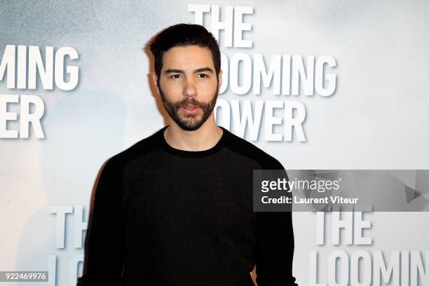 Actor Tahar Rahim attends "The Looming Tower" Special Screening, The New Series broadcasted on Amazon Prime Video at Hotel Royal Monceau Raffle on...