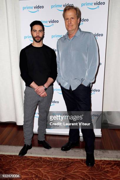 Actors Tahar Rahim and Jeff Daniels attend "The Looming Tower" Special Screening, The New Series broadcasted on Amazon Prime Video at Hotel Royal...