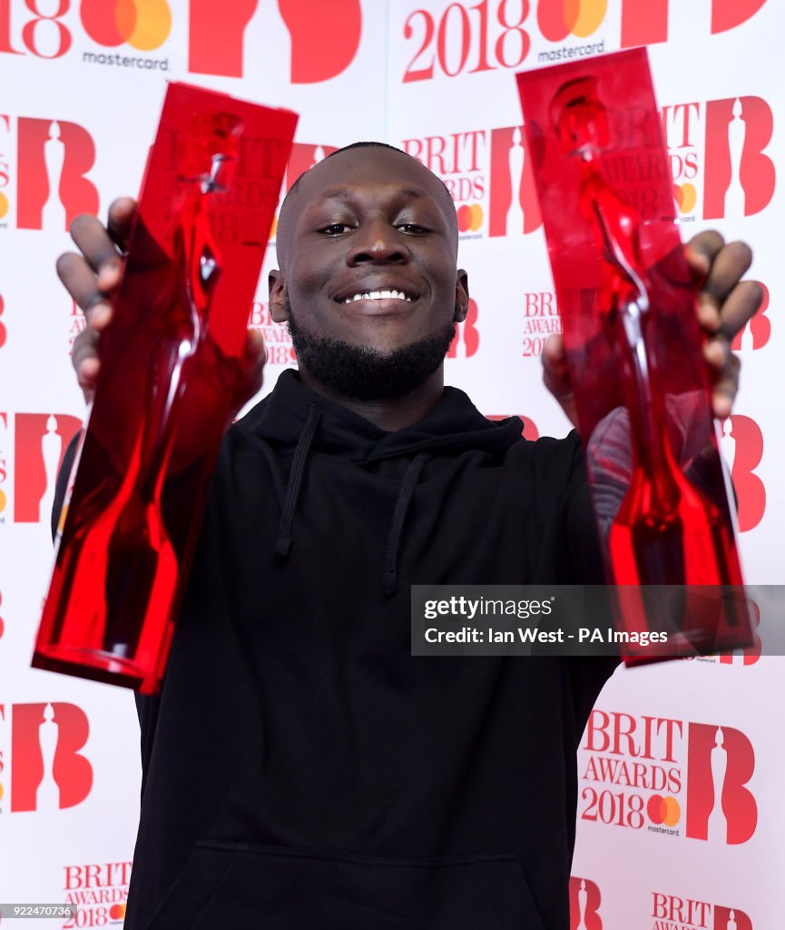 Brit Awards 2018 - Press Room - London