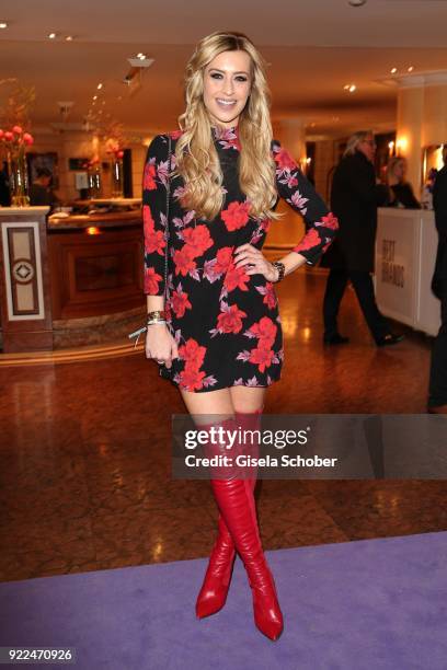 Verena Kerth during the 15th Best Brands Award 2018 on February 21, 2018 at Hotel Bayerischer Hof in Munich, Germany.